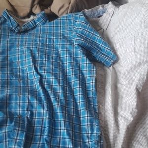 2 mens dress shirts
